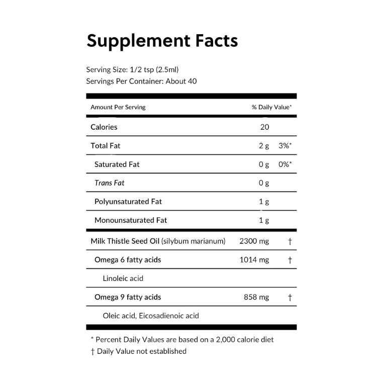 Milk Thistle Oil, Perfect Press 🇨🇦