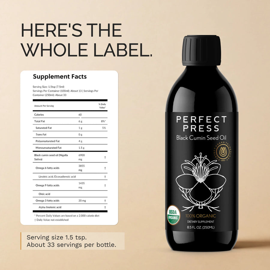 Black Cumin Seed Oil — Immune & Whole-Body Health 🇨🇦
