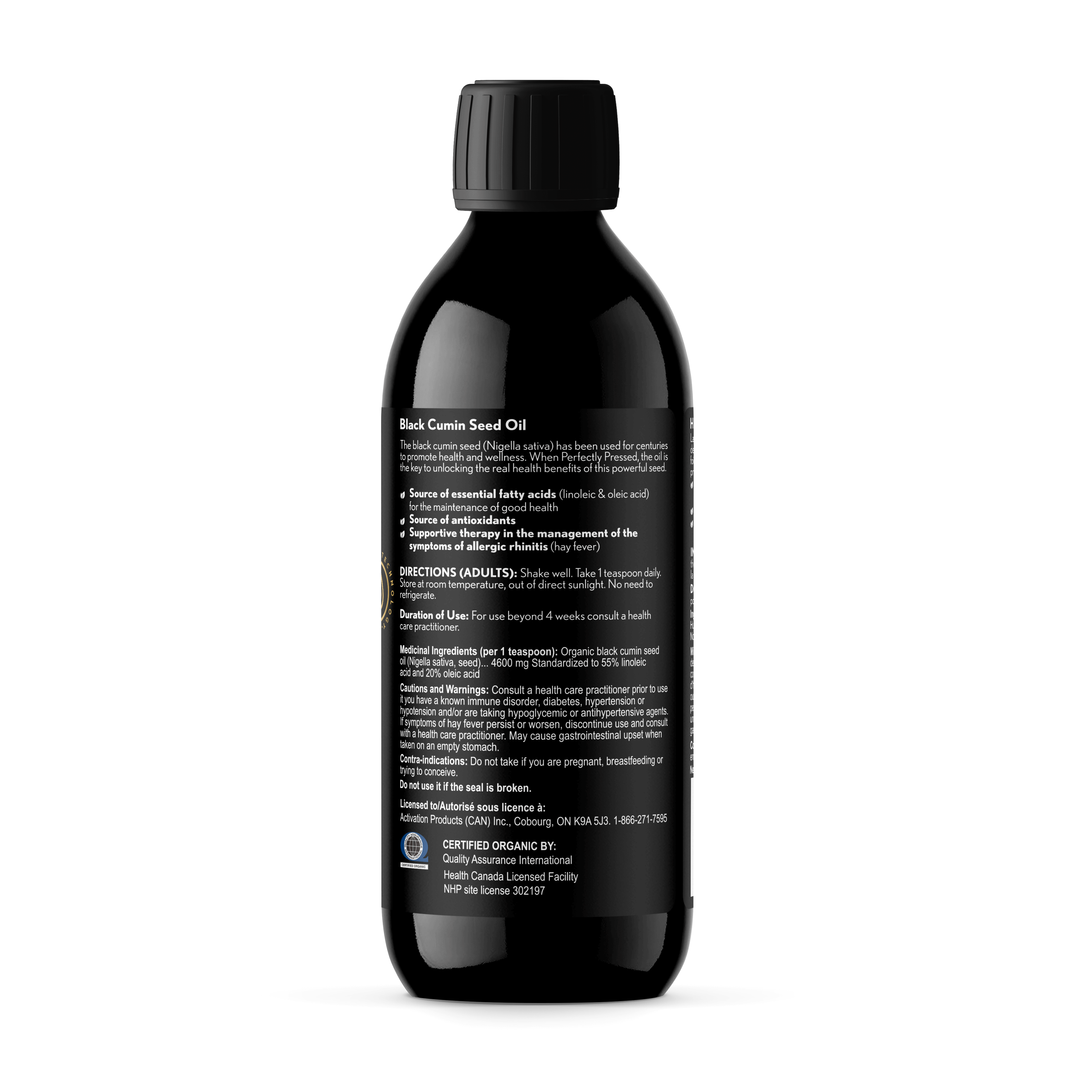 Perfect Press, Black Cumin Oil