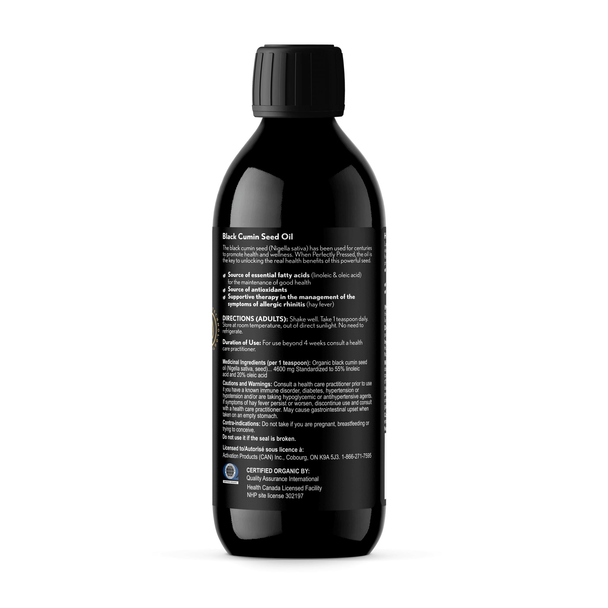 Perfect Press, Black Cumin Oil