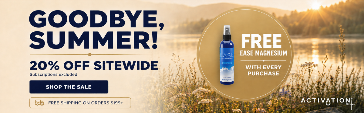 GOODBYESUMMER15 CA desktop homepage sale banner 20% off + free Ease